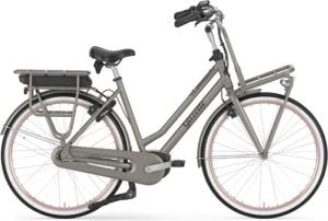 Gazelle Miss Grace C7+ HMB Smart (500 Wh), 7 Gang Nabenschaltung, Unisexfahrrad, Curve, Modell 2024, 28 Zoll 59 cm clay greenmatte