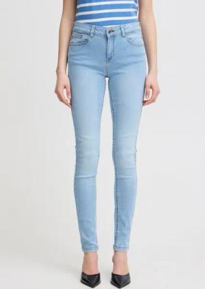 b.young Relax-fit-Jeans BYLola Damenhose in klassischer Jeans-Optik