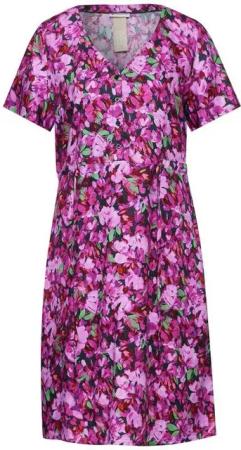 STREET ONE Sommerkleid - Sommerkleid All-Over-Print - Luftiges Midikleid mit Print