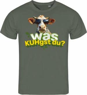 deinshirt Print-Shirt Herren T-Shirt Was KUHgst du Funshirt mit Motiv