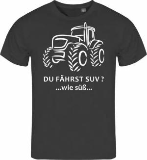 deinshirt Print-Shirt Herren T-Shirt Du fährst SUV wie süß Funshirt mit Motiv