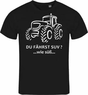 deinshirt Print-Shirt Herren T-Shirt Du fährst SUV wie süß Funshirt mit Motiv