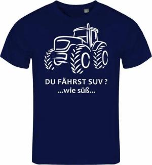 deinshirt Print-Shirt Herren T-Shirt Du fährst SUV wie süß Funshirt mit Motiv