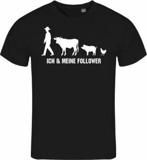 deinshirt Print-Shirt Herren T-Shirt Ich und meine Follower Funshirt mit Motiv