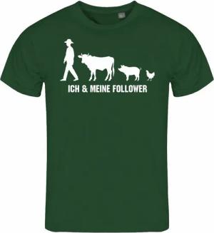 deinshirt Print-Shirt Herren T-Shirt Ich und meine Follower Funshirt mit Motiv