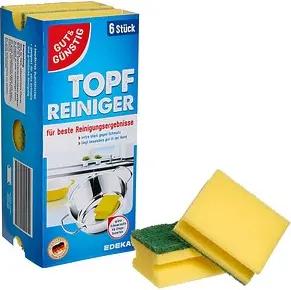 GUT&GÜNSTIG Topfreiniger, 6 St.