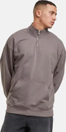 DEF Zipper Crewneck