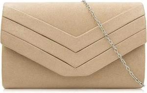 Coonoor Abendtasche Umschlag Abend Clutch Bag, mit abnehmbarer Kette