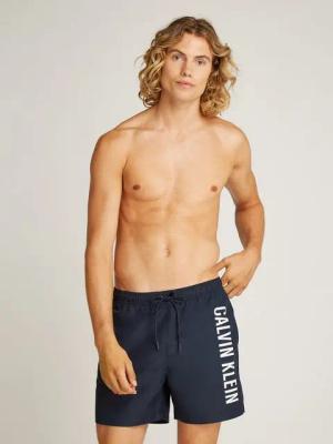 Calvin Klein Swimwear Badeshorts MEDIUM DRAWSTRING mit großem Logo