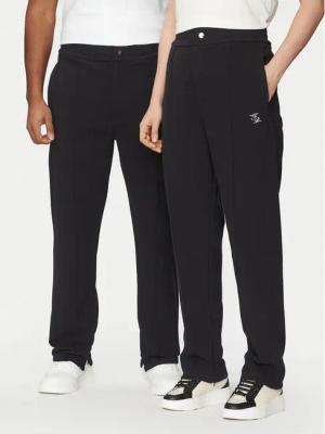 Filling Pieces Stoffhose Unisex Coach 7613397 Schwarz Regular Fit