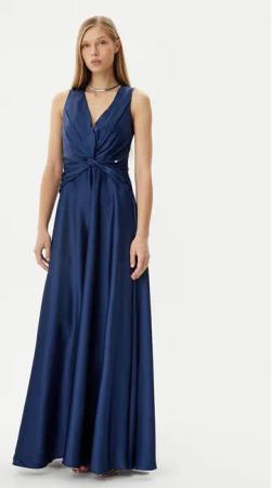 Rinascimento Abendkleid CFC0122455003 Dunkelblau Regular Fit