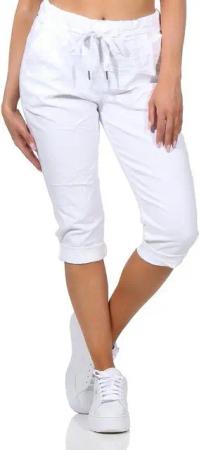 OriginalYou 7/8-Hose Damen Sommerhose Caprihose Kurze Hose Stretch-Bermuda in sommerlichen Farben