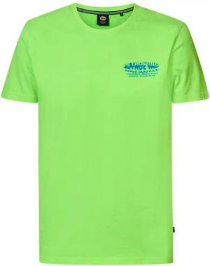 Petrol Industries T-Shirt - Shirt - Kurzarmshirt - T-Shirt mit Rückenaufdruck Riptide