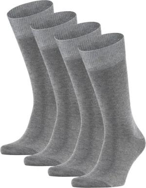 FALKE Kurzsocken Herren Socken 4er Pack Baumwolle FALKE Happy DP SO (Packung, 4er Pack)