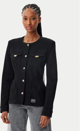 Versace Jeans Couture Jeansjacke 78HAS457 Schwarz Slim Fit