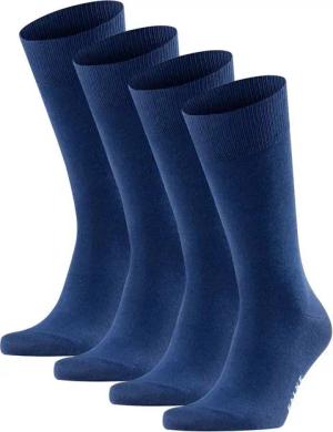 FALKE Kurzsocken Herren Socken 4er Pack Baumwolle FALKE Happy DP SO (Packung, 4er Pack)