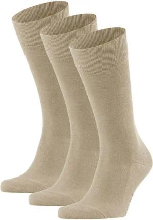 FALKE Kurzsocken Herren Socken 3er Pack Baumwollmischung (Packung, 3er Pack)