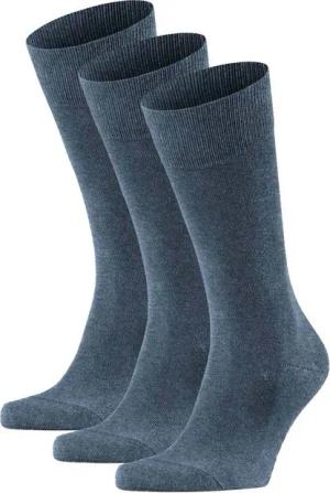 FALKE Kurzsocken Herren Socken 3er Pack Baumwollmischung (Packung, 3er Pack)