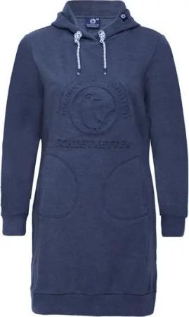 Schietwetter Sweatkleid Damen Hoodiekleid "Flaschenpost Finna"
