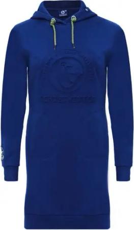 Schietwetter Sweatkleid Damen Hoodiekleid "Flaschenpost Finna"