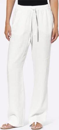 heine Jerseyhose Leinenhose Innenbeinlänge ca. 81 cm