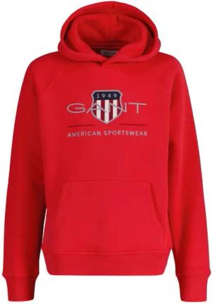 Gant Sweatshirt Unisex Sweatshirt Baumwolle Archive Shield Hoodie