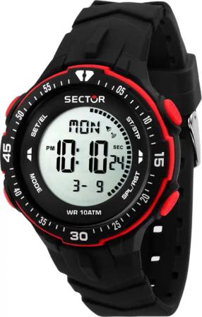 Sector R3251280001 EX-26 Herrenuhr Digitaluhr 44mm 10ATM