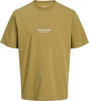 Jack & Jones T-Shirt aus Baumwolle mit gummiertem Logo-Schriftzug