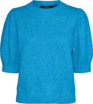 Vero Moda Kurzarmpullover "VMDOFFY 2/4 O-NECK PULLOVER GA NOOS"