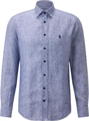 BOGNER Leinen-Hemd Timi für Herren - Navy-Blau - 3XL