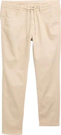 TOM TAILOR Damen TTTAPERED Relaxed Jeans, braun, Uni, Gr. 32/30