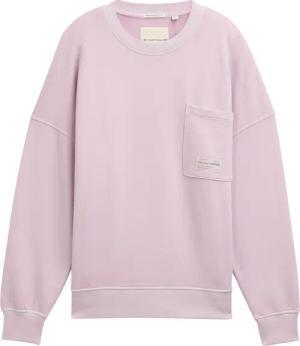 TOM TAILOR Jungen Oversize Sweatshirt mit Brusttasche, rosa, Uni, Gr. 152