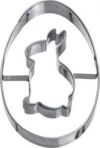 WESTMARK Ausstechform Osterei mit Hase 36762291 8,0 cm