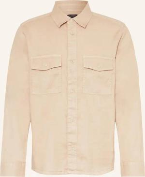 OLYMP Overshirt Casual regular fit mit Leinen