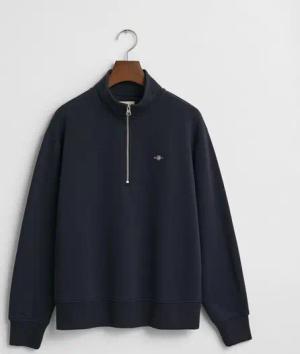Gant Sweatshirt SHIELD HALF-ZIP mit Reißverschlusskragen