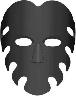 Verkleidungsmaske Server - Masken - Maske