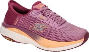 Skechers Damenschuhe Slipper MAX CUSHIONING Schuhe rot Slip-Ins 128905 128905/RAS
