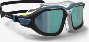 Schwimmmaske grosse Grösse verspiegelt - Active schwarz/blau