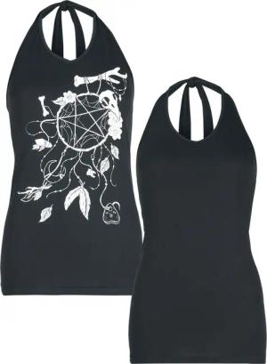 Gothicana by EMP - Gothic Neckholder - Double Pack Tops - S bis XXL - für Damen - Größe XXL - schwarz