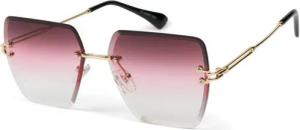 styleBREAKER Sonnenbrille Rahmenlose Rechteckige Sonnenbrille mit Diamant Schliff (1-St)