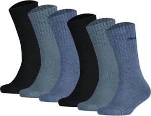PUMA Freizeitsocken Unisex Socken 6er Pack Baumwolle (Packung, 6er Pack)