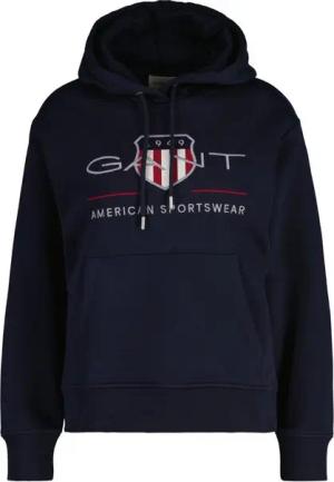 Gant Sweater Damen Sweatshirt Baumwolle Archive Shield Hoodie