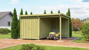 weka Gerätehaus "Lagerhaus 607 Variante 1, kdi, 20 mm"