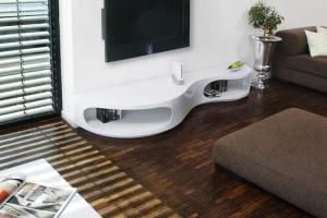 SalesFever Lowboard, Kommode in moderner Form, Fernsehschrank in Hochglanz
