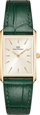 Daniel Wellington DW Uhr Bound Crocodile Champagne Sunray Gold 22x32