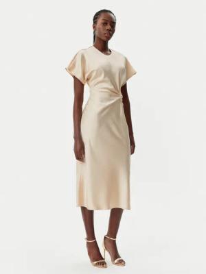 Rinascimento Abendkleid CFC0122932003 Beige Regular Fit