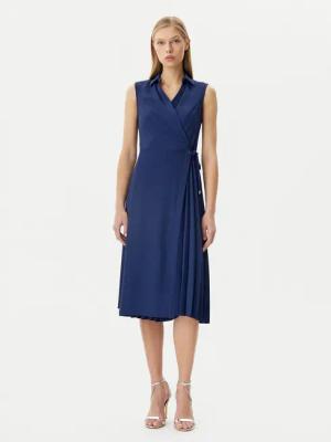 Rinascimento Hemdkleid CFC0122479003 Dunkelblau Regular Fit