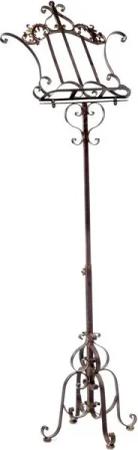 Aubaho Dekoobjekt Notenständer Eisen Aufsteller Notenpult Barockstil bis 170cm Menükarte