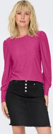 ONLY Blusenshirt ONLSANDRA L/S PUFF TOP JRS NOOS