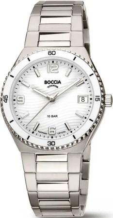 Boccia 3367-01 Damenuhr Titanium Saphirglas 35mm 10ATM